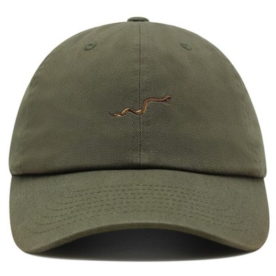 JPAK Black Snake Premium Dad Hat Soft Cotton Breathable Wildlife Safari