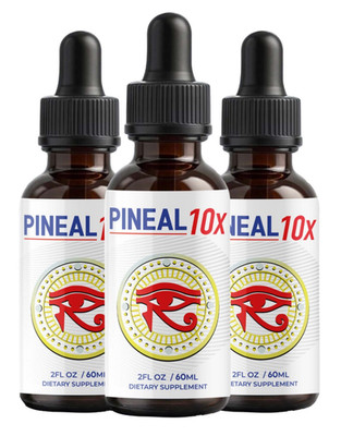 (3 Pack) Pineal 10x Drops, Pineal10x Advanced Support for Restful Nights