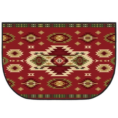 Cabin Fireplace Hearth Rug Fireplace Mats Cabin Southwestern Fireproof Rug Fi...