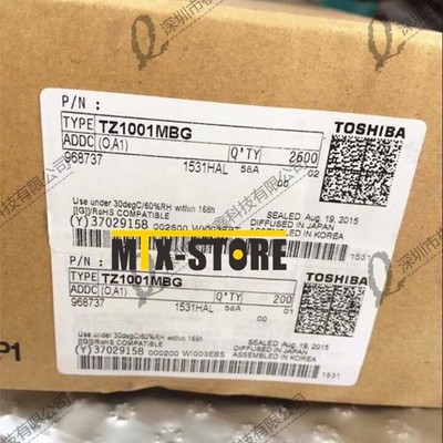 1PCS TZ1001MBG MPU TZ1000 RISC 32-Bit 48MHz 136-Pin LF-BGA *vv