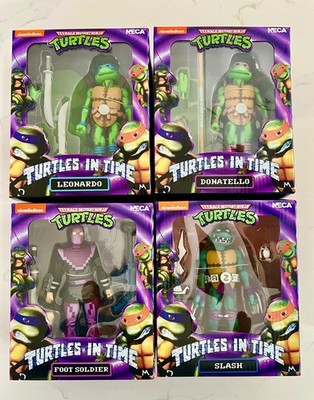 NECA - TMNT Turtles In Time Wave 1, set of 4! New in Box!