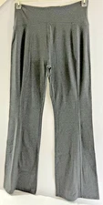 SO Good for Life Women XL Cotton Blend Gray Stretch High rise Flare Legging