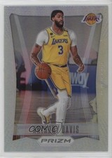 2020-21 Panini Prizm Prizm Flashback Silver Prizm Anthony Davis #5 oh8