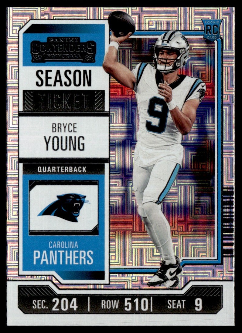 2023 Panini Contenders Season Ticket Mojo Bryce Young RC #15