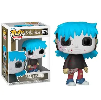 New  POP Games Sally Face Larry 875# Sal Fisher 876# Sally Face 472# Vinyl Figur