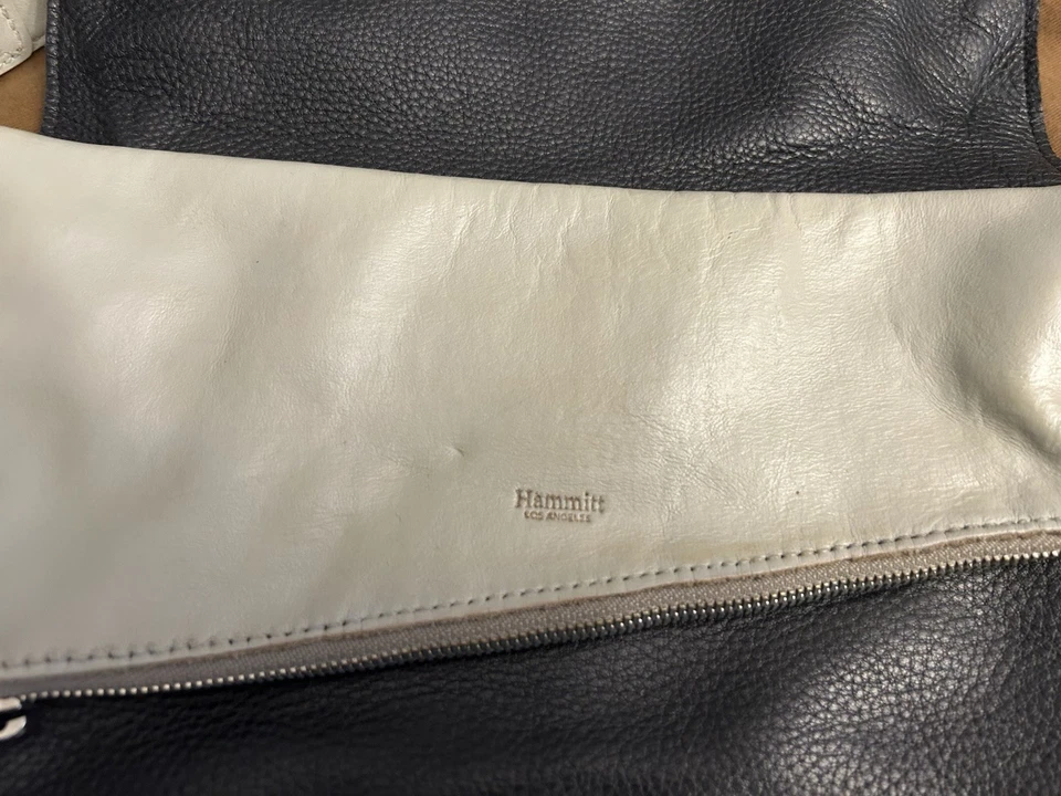 CUERPO BANDOLERA DE CUERO HAMMITT DILLON MEDIANO PRECIO DE VENTA SUGERIDO POR EL FABRICANTE $495 Foto 3 de 4