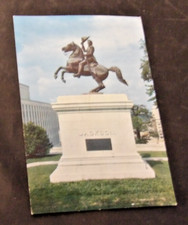 Andrew Jackson Statue On Capitol Grounds Nashville Tennessee Chrome Postcard