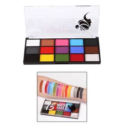Face Body Paint Palette Gesichtsbemalung auf Wasserbasis für Partykostüme