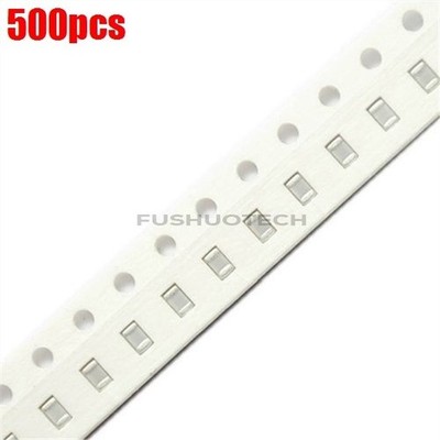 500pcs 1206 X7R 50V Smd 100Nf 0.1UF Rohs Capacitor New Ic pf *kk