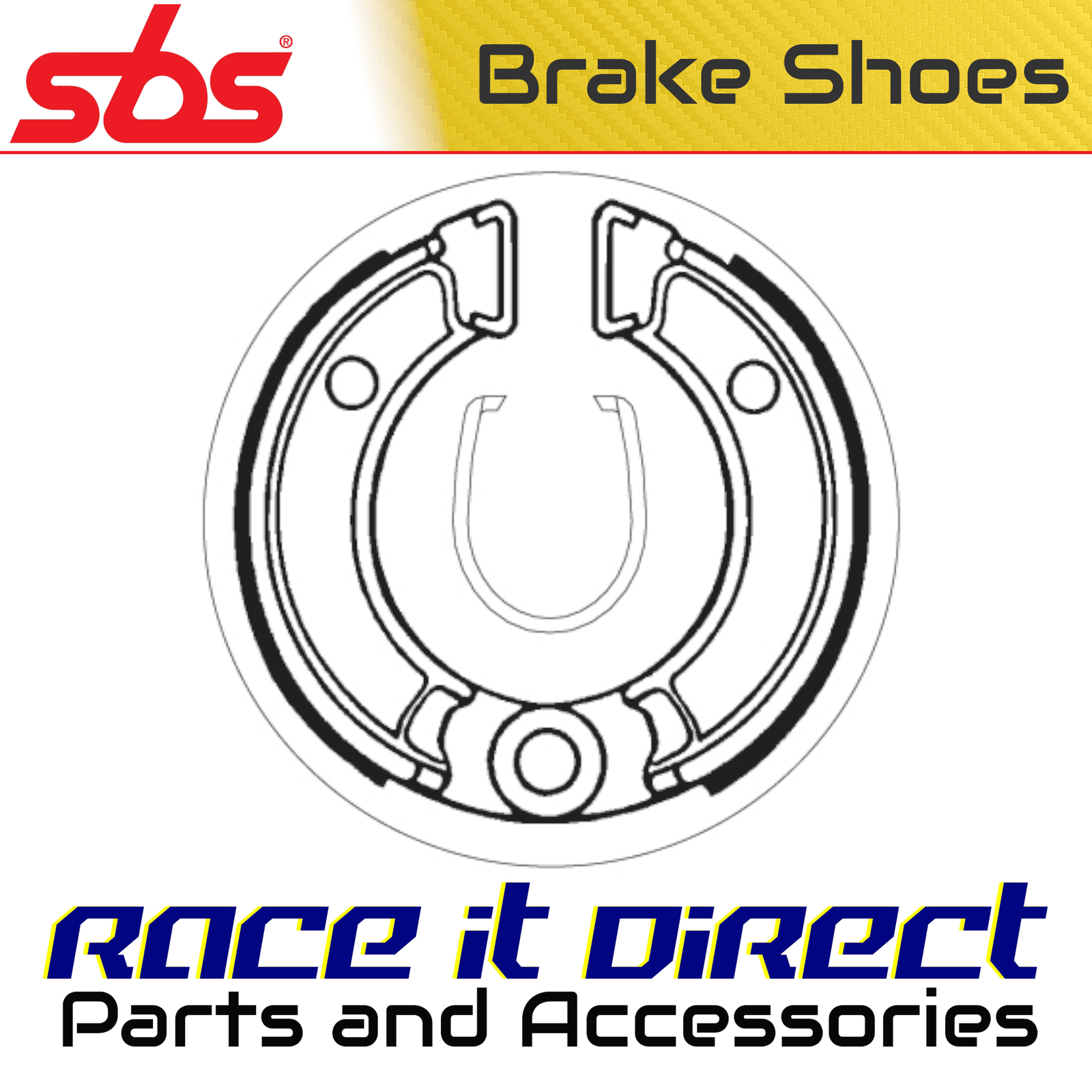 Brake Shoes for HONDA CRF 50 F 2022 Front SBS