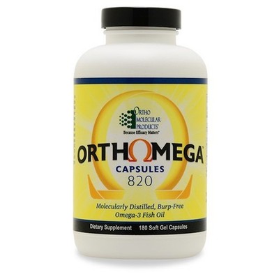 Ortho  Orthomega 820 - 180 Softgels New