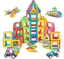 110Stk Blocks Magnetic Building Kinder Spielzeug Magnetische Bausteine Bl&ouml;cke DE