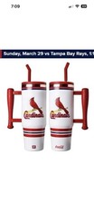 St. Louis Cardinals Stainless Steel Tumbler SGA 3-29-26 30oz NIB