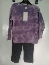Tu Boys 2 Piece Purple Modern Skates Casual Wear Ages 2-3
