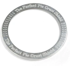 Reusable 10" Pie Crust Shield, Inch, as Shown