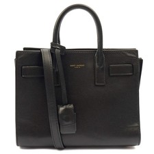 Saint Laurent Cross Body Sac de Jour Baby in Black, Leather