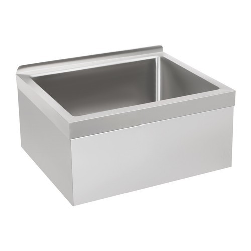 Commercial Wall-mounted Mop Sink Stainless Steel Floor Mop Sink Rectangular