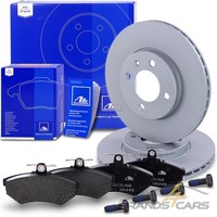 ATE Bremsscheiben Ø256 BelÜFtet +BremsbelÄGe Vorne FÜR VW Golf 3 1H 1E 1.4-2.0