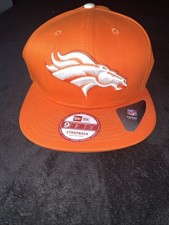 New Era Denver Broncos 9Fifty Basic Navy Adjustable Strap back Hat Cap