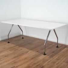 Vitra "Ad Hoc" Konferenztisch - Schreibtisch weiß 200 x 90 x 76 cm