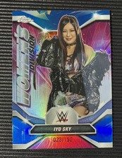 2026 Topps Chrome WWE  #WDV-5 Iyo Sky Women's Division Blue Refractor /150