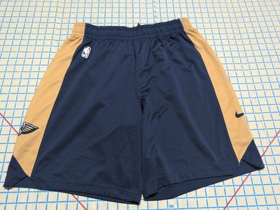 NBA New Orleans Pelicans Team Issued Practice Shorts Nike Enginered Men's XL ~7