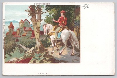 Dornroschen Dornröschen Prinz Pferdeschloss Märchen K Co B Nr 8