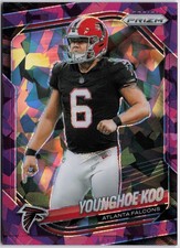 2025 Panini Prizm #131 Younghoe Koo Purple Ice #/225