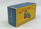 Lesney Matchbox Toys MB1d Diesel Road Roller ORIGINAL Empty D Type Box