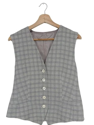 BASLER Gilet de costume Dames Costume T EU 36 gris clair style décontracté - Photo 1/4