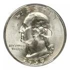 1939-S Washington Quarter CACG MS 67