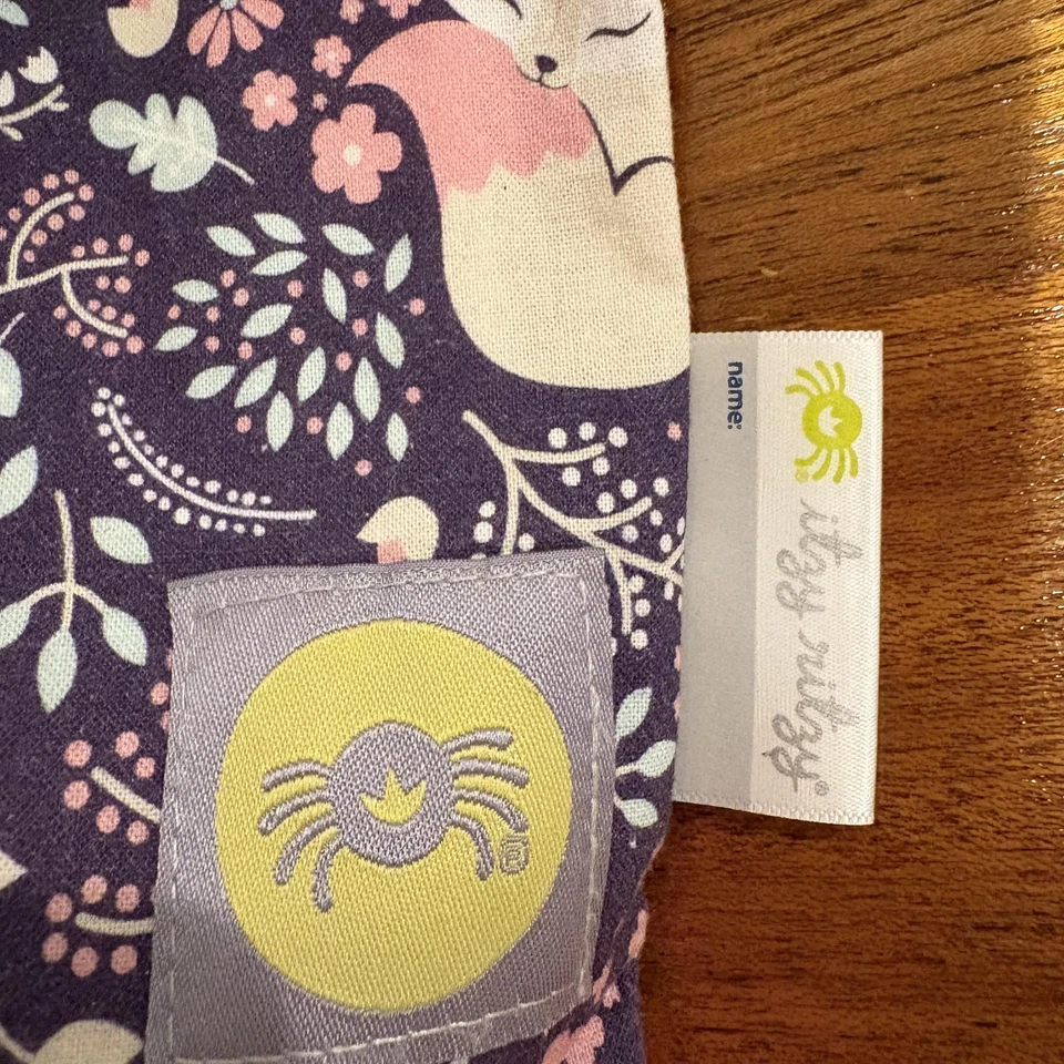 Itzy Ritzy Travel Happens влажная сумка многоразового использования водонепроницаемый подгузник на молнии с цветочным рисунком лиса - Изображение 2 из 4