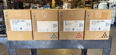 Ricoh Pro C720/C900 828072,828073,828074,828075 Toner SET! - GENUINE!