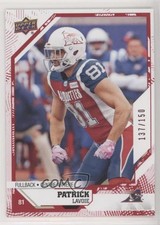 2019 Upper Deck CFL Red 137/150 Patrick Lavoie #86 o1h