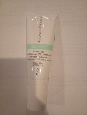 Rodan + Fields RECHARGE 3 Protect + Blur Broad Spectrum SPF 30 Sunscreen New