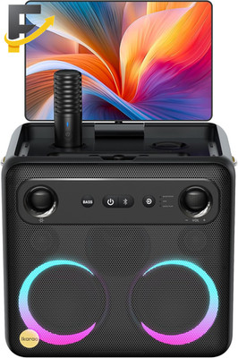 Smart Karaoke Machine for Adults with Lyrics Display 64GB Karaoke Table