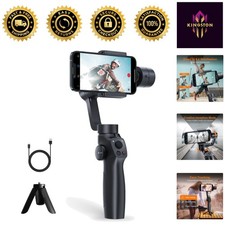 Smartphone Gimbal Stabilizer with Horizontal/Vertical Modes  11 Hours Use