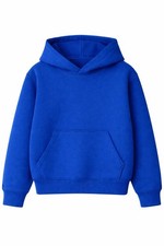 Kids Fleece Pull Over Hoodie Boys Girls Hooded Sweatshirt Jumper  2-14 Years