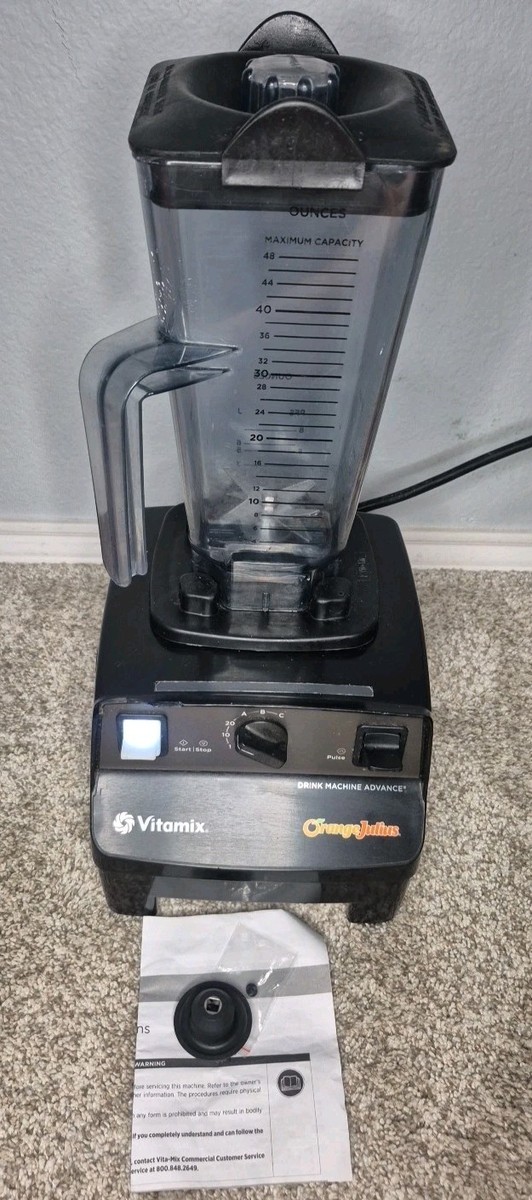 VitaMix Blender Drink Machine Advance Orange Julius Edition