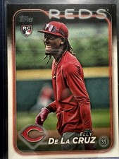 Topps 2024 Complete Set Elly De La Cruz Cincinnati Reds #141 RC Baseball Card