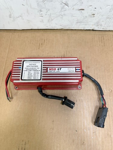 MSD 6T PN 6400 MULTI SPARK IGNITION DISCHARGE BOX ANALOG NASCAR RACING