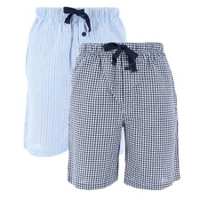 Fruit of the Loom Men's Broadcloth Pajama Shorts 2-Pack