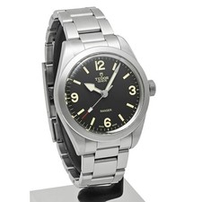 Tudor Ranger 79950 Automatic 39mm Box Papers Black Men's Watch Stainless Steel 3
