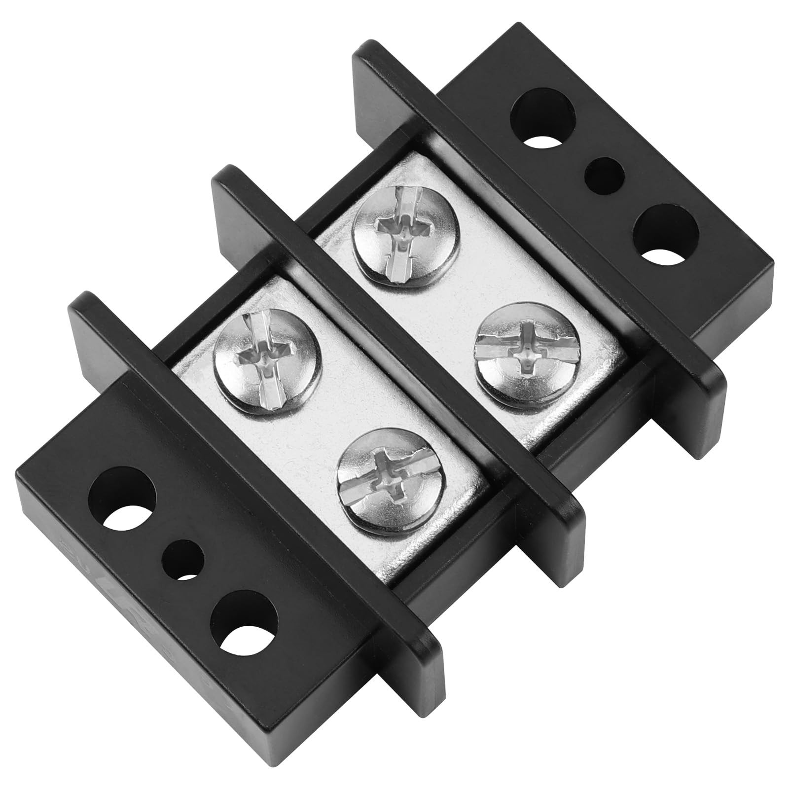 TBE Terminal Blocks Double Row Stainless 414 AWG 600V/75A 2 Poles Circuits
