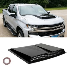 For Chevrolet Silverado Truck Air Flow Intake Hood Scoop Vent Trim Bonnet Cover For Chevrolet Silverado Truck Air Flow Intake Hood Scoop Vent Trim Bonnet Cover