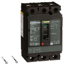 NIB - Square D - HDL36090 - Powerpact H Circuit Breaker, 90A, 3 Pole, 600Vac