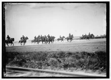 8" x 10" 1913 photo 15th U.S. Calvary at drill