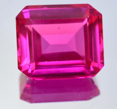 Flawless 57.40 Ct Natural Mogok Rose Pink Ruby Certified Octagon Shape Gemstone