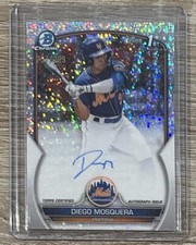 2023 Bowman Chrome #CPA-DM Diego Mosquera Speckle Refractor AUTO #/299