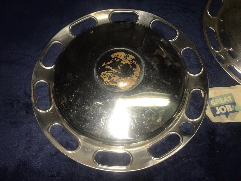 两个宝马轮毂盖 1970 年代 1600 2002 年型号 1968 1969 1970 1972 1973 — 第 2/4 张图片